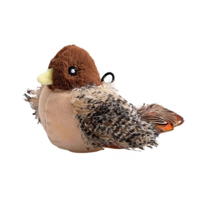 <span class=keywords><strong>Jouet</strong></span> pour chat en peluche interactif, simulation d'oiseau, <span class=keywords><strong>attrape</strong></span>-poules pour chat avec design durable et fonction sonore - Product Image 2