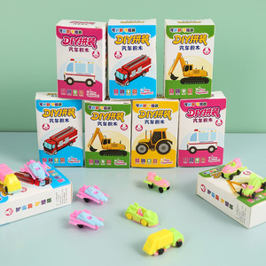 Caja Sorpresa de Bloques de Construcción DIY: Coche de Juguete Educativo para Niños, Modelo de Rompecabezas, Pequeño Regalo o Premio - Product Image 2