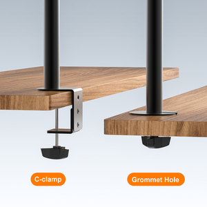 Nuevo Soporte de Monitor Ajustable de Aluminio con Brazo Giratorio de 180 Grados y Rotación de 360 Grados, Soporte de Monitor Ajustable con Montaje de 100*100 mm - Product Image 6