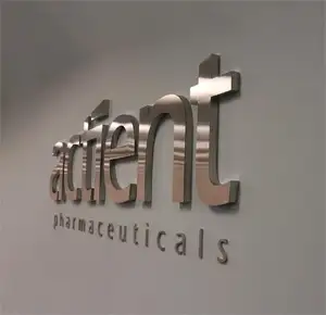 Metal letra logotipo metal parede corte a laser alfabeto personalizado aço inoxidável carta metal sinal