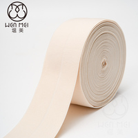 Élastique pliable en nylon haute élasticité, couleur personnalisée, pour textile de maison, 50 yards/rouleau, vente en gros