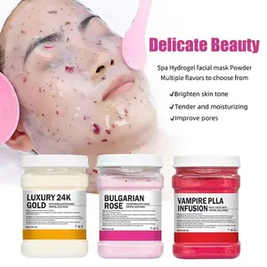 Hautpflege Gesichts maske Beauty SPA Peel Off Rose 24 Karat Gold Hydro jelly Masken Hydro jelly Powder Jelly Mask