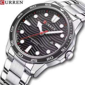 CURREN 8426 Fashion <b>Mens</b> <b>Watches</b> Casual Business <b>Waterproof</b> Luminous Clock Top Brand Luxury Stainless Steel Quartz Wristwatches - Product Image 5