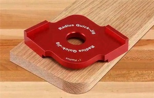 Jig Pojok Template Kit 2 Pcs/Set Kayu Panel Radius Cepat-jig <span class=keywords><strong>Router</strong></span> Tabel Bits Ukiran Mesin Pemangkas - Product Image 3