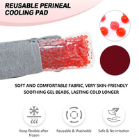 Coussin de refroidissement périnéal réutilisable World-bio pour le soulagement de la douleur post-partum et hémorroïde Packs chauds et froids pour les femmes après la grossesse