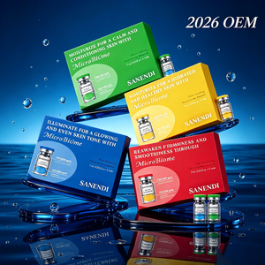 Ampolla de Suero Facial con Microbioma, Complejo Probiótico para Estabilizar la Flora Cutánea, Hidratar la Piel Facial, Suavizar la Textura Seca, OEM - Product Image 6