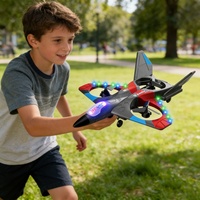 WGNRC V27 WIFI Quadricottero RC con Trasmissione Immagini, Giocattolo Aereo da Caccia RC, Aeroplano Telecomandato Acrobatico con Telecamera