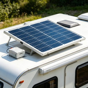 <span class=keywords><strong>Kit</strong></span> de panneaux solaires monocristallins portables de 100 W pour <span class=keywords><strong>camping</strong></span>-<span class=keywords><strong>car</strong></span>, <span class=keywords><strong>camping</strong></span>, système d'alimentation hors réseau - Product Image 2