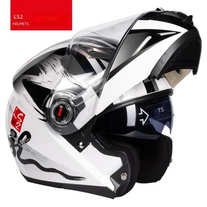 <span class=keywords><strong>Casco</strong></span> de Motocicleta Abatible de Doble Lente <span class=keywords><strong>LS2</strong></span> ABS para Hombre y Mujer, Antivaho, en Gris, Universal, para Todas las Estaciones, Modelo <span class=keywords><strong>FF370</strong></span> - Product Image 2