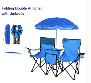 Silla Plegable <span class=keywords><strong>de</strong></span> Hierro Ligera y Portátil para 2 Personas, con Toldo Grande Moderno, <span class=keywords><strong>de</strong></span> Alta Calidad, para Parques, Escuelas y Muebles <span class=keywords><strong>de</strong></span> Exterior - Product Image 3