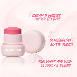 Barra de Rubor en Crema de Alta Pigmentación al por Mayor, Resistente al Agua, Vegano, de Larga Duración, Tinte Natural para Mejillas, Etiqueta Privada Personalizada - Product Image 5