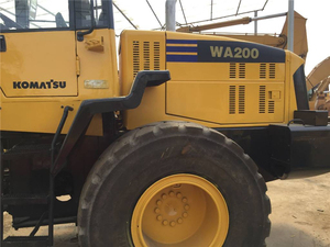 Chargeuse sur pneus Komatsu WA200-5 d'occasion de haute qualité, capacité nominale de 15 tonnes, moteur CAT 3304, puissance de 92 kW, pompe hydraulique Nabtesco, origine japonaise - Product Image 5