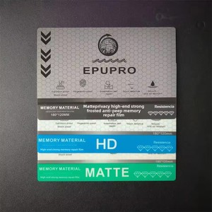 Protector de Pantalla FONLYU de Alta Gama, Película de <span class=keywords><strong>Hidrogel</strong></span> con Memoria EPU Autorreparable, HD <span class=keywords><strong>Mate</strong></span>, Privacidad, Curvo, Anti-Espía, Anti-Huellas - Product Image 3