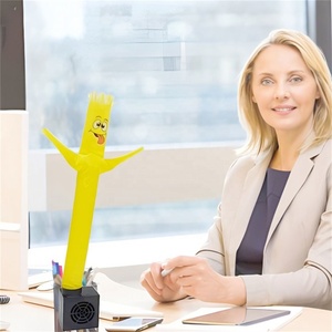 LB561429 Vente en gros bon marché enfants cadeau USB mini bureau danseur d'air petit wacky agitant tube gonflable homme vente marionnette à air - Product Image 1