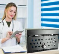 Armoire de charge verrouillable ipad tablette ordinateur portable stockage et boîte de charge station de charge murale 16 appareils