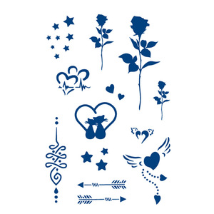 Tatuajes Temporales Personalizados de Transferencia al Agua, Seguros para la Piel, Ecológicos, Resistentes al Agua, de Larga Duración, Arte Corporal - Product Image 3