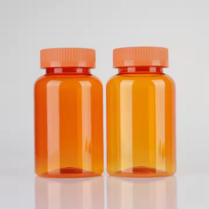 Envase de Plástico PET de 300 ml, Modelo de Lujo para Píldoras, Grado Médico, Acabado Brillante, Impresión Serigrafiada, Tapa de Rosca Cuadrada, para Suplementos Nutricionales - Product Image 6