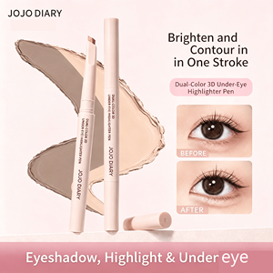 ปากกาไฮไลท์ใต้ตา <span class=keywords><strong>JOJO</strong></span> DIARY แบบสองหัว - 2-in-1 เฉดสีและไฮไลท์เพื่อให้ดูเป็นธรรมชาติแบบ 3 มิติ - Product Image 1