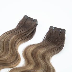 Extension per Capelli Umani con Nastro Adesivo Yuanzhen, Capelli Vergini Remy Russi a Doppia Trama - Product Image 4