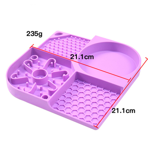 Nuovo stile personalizzato all'ingrosso ciotola per gatti <span class=keywords><strong>Pet</strong></span> alimentazione lenta cuscinetto in Silicone cane leccare tappetino - Product Image 3