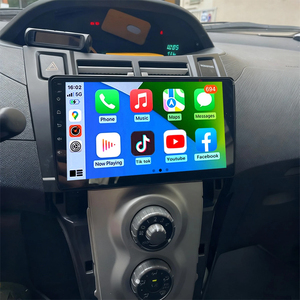 Autoradio Android 4G 64G 9 pouces 2 DIN pour <span class=keywords><strong>Toyota</strong></span> <span class=keywords><strong>Yaris</strong></span> 2005-2012, écran tactile, lecteur vidéo GPS, radio FM RDS, 4G SIM - Product Image 1