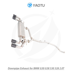 Système d'échappement Valvetronnic YT en acier inoxydable pour BMW 530/530i G30/B48 2.0T 2017-2023 - Product Image 6