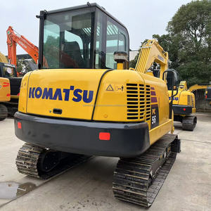 Excavatrice utilisée de bonne performance excavatrice de KOMATSU PC56 petit prix à vendre excavatrice de chenille de 5 tonnes KOMATSU PC56-7 - Product Image 6