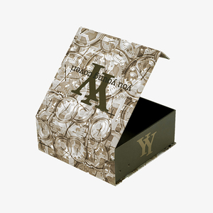 Wholesale Custom Logo Luxury Magnetic Closure Flip Top Rigid Gift <b>Box</b> for Jewelry Watch Necklace Ring Bracelet <b>Earring</b> Packaging - Product Image 3