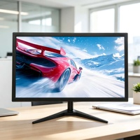 Vente en gros d'usine, moniteur LCD pour ordinateur de bureau de 18,5/19/19,5/20/21,5/22/23,6 pouces, 1920x1080, 75 Hz, 5 ms, panneau TN, moniteurs de jeu