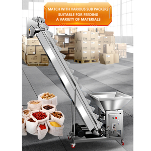 Fındık fasulye gıda besleyici kova asansörler eğimli kova kemer asansör konveyörü - Product Image 3