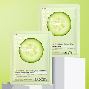 Mascarilla Facial de Hoja Hidratante para el Cuidado de la Piel con Aguacate Natural de Fábrica Cosmética OEM SADOER <span class=keywords><strong>BIOAQUA</strong></span> - Product Image 4