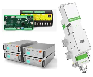 RECI-fuente láser de 1500w, cabezal de corte de enfoque automático BM110, sistema de Control LS 3000, PM95A, Lambda5E