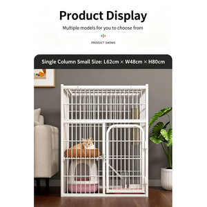 <b>Cat</b> <b>Cage</b> Three-storey <b>Cat</b> <b>Cage</b> Villa Extra Large Free Space Wholesale <b>Cat</b> House Luxury <b>Cat</b> House <b>Cat</b> Climbing Rack <b>Cat</b> Nest - Product Image 5