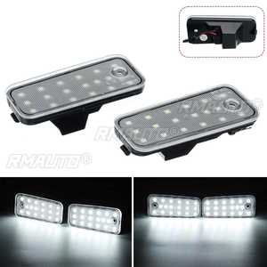 2pcs White <b>LED</b> <b>Number</b> License Plate Light for Hyundai Santa Fe DM Grand Santa Fe NC 2013-2018 - Product Image 2