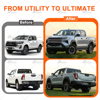 Kit de conversion de carrosserie Travo 1:1 compatible avec Toyota Hilux 2016-2025, kit de lifting d'usine, kit de carrosserie de pare-chocs avant Hilux 4x4