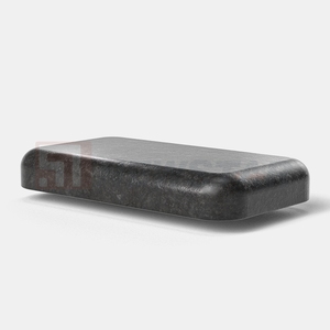 Newstar <span class=keywords><strong>Black</strong></span> Marble Living Room Mesa de centro antigua Oficina Rectangular Mesa auxiliar pequeña - Product Image 1