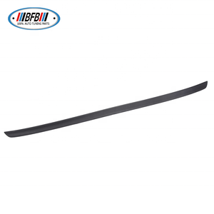 PU nero opaco Spoiler posteriore piccolo Spoiler <span class=keywords><strong>ala</strong></span> per BMW serie 3 E46 1998-2004 tronco Lip - Product Image 2