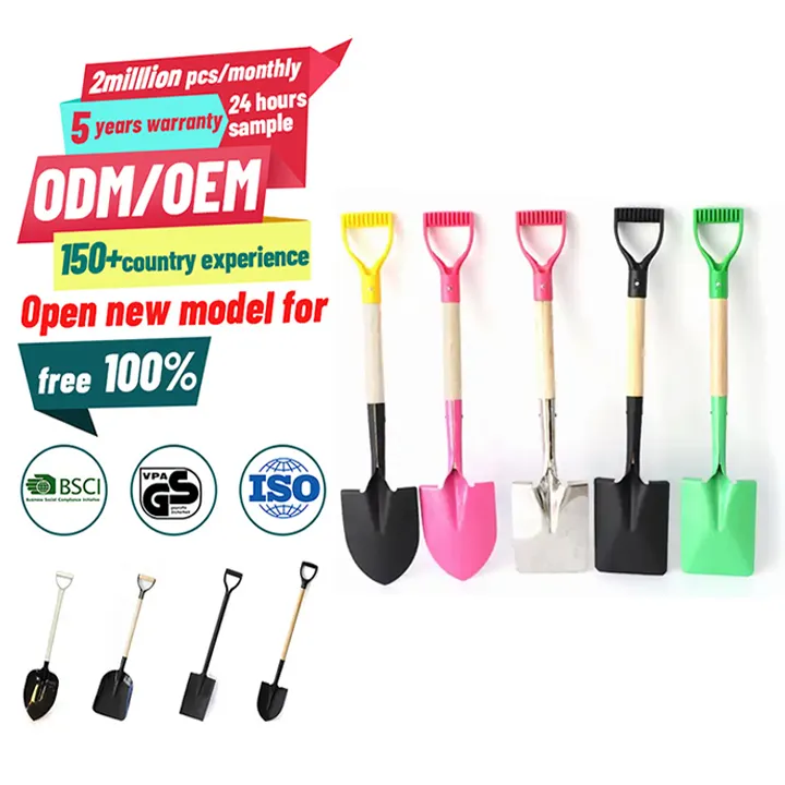 Hot Sale Mini Shovel Kleine Spade Shovel Met Houten Handvat