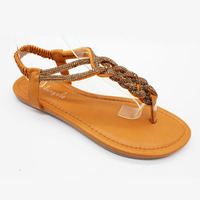 Sandales à lanières pour femmes, nouveau style d'été, chaussures plates pour filles, sandales à la mode, sandales à plateforme, sandales vintage résistantes à l'usure