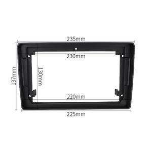 Radio PVC para AUDI <span class=keywords><strong>A4</strong></span> 2002-2008 9 pulgadas estéreo Panel Dash kit de montaje DVD GPS tablero de accesorios de coche reproductor de bisel - Product Image 2