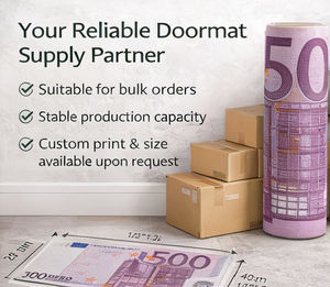 Alfombra de Baño Antideslizante de Diatomita, Ecológica, de Secado Rápido, Súper Absorbente, Diseño Novedoso con Dólares, Estilo Europeo, Personalizable para Hogar y Hotel - Product Image 3