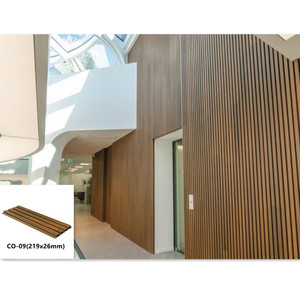 Panneau mural extérieur en WPC imitation brique 3D pour maison de <span class=keywords><strong>jardin</strong></span> en bois - Product Image 1