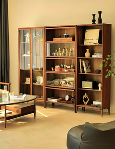 סלון ריהוט זכוכית ארון התצוגה ארון אלון ארון רהיטים יפה ארון אחסון רהיטים - Product Image 3