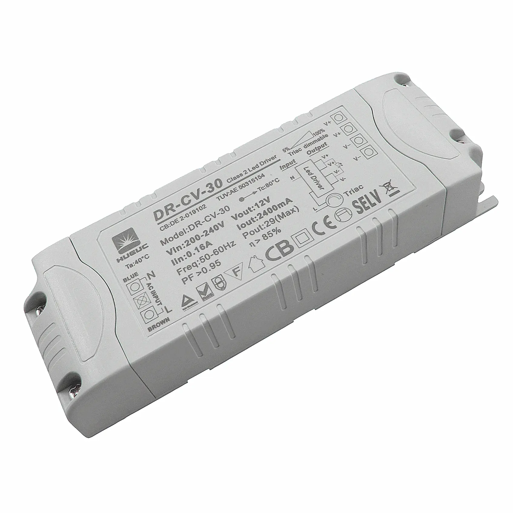 New 15W 20W led power supply non-waterproof Dimmable LED DRIVER for led strip lamp 220v 12v/24V