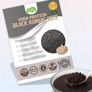 <span class=keywords><strong>Riz</strong></span> Shirataki Noir Sec à Forte Teneur en Protéines (Supérieur à 17 %) – Repas Instantané Sain <span class=keywords><strong>et</strong></span> Prêt à Consommer – Meilleure Vente - Product Image 1