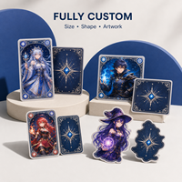 Cartes à collectionner d'anime fantastique personnalisées, cartes DIY Mage et Chevalier, cartes de jeu à design personnalisé