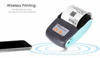 Impresora Portátil Inalámbrica Bluetooth PT-210 de 58 mm, Impresora POS de 58 mm, Mini Impresora Térmica de Recibos para Android e iOS