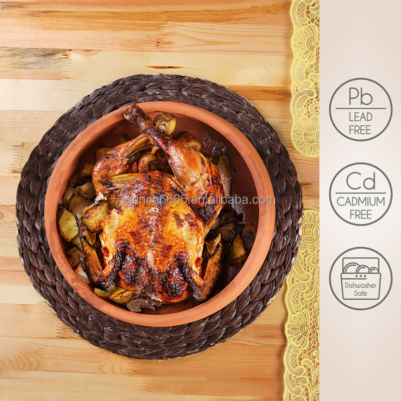 Set 10 Pentole Messicane In Terracotta - Ciotole In Argilla Per Cucina, Forno E Microonde 12,7 Cm