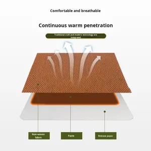 健康ハーブ艾灸温熱パッチ 腰・頸部・肩・膝の痛み緩和用 湖北省中国製 - Product Image 4