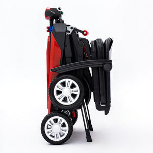 Scooter de Movilidad Ligero con Marco de Aluminio de 19 kg, Motor sin Escobillas, Fácil de Plegar y con Potencia de Seguridad para Personas Mayores, Andador y <span class=keywords><strong>Rollator</strong></span> - Product Image 2